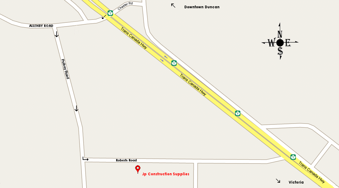 Map to Get Here